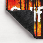 Kalifornien vor Wildbränden gerettet Mousepad (Ecke)