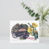 Kalifornien Weihnachten im japanischen Teegarten (Stehend Vorderseite)