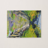 Kalifornien-Weinkellerei, Sommerweinbergreben in Puzzle (Horizontal)