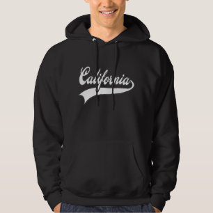 Kalifornien - Weiß Hoodie
