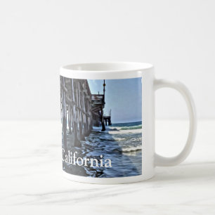 Kalifornien - Weißer klassischer 330 ml Weißer Bec Kaffeetasse