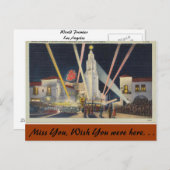 Kalifornien, World Premier, Los Angeles Postkarte (Vorne/Hinten)