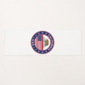 Kalifornien Yogamatte (Vorderseite (Horizontal))