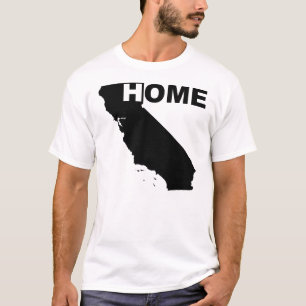 Kalifornien Zuhause Weg Von Zuhause T-Shirt