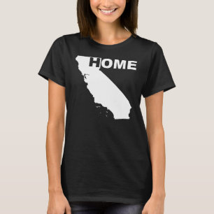 Kalifornien Zuhause Weg Von Zuhause T Tee T-Shirt