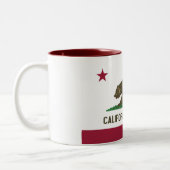 Kalifornien Zweifarbige Tasse (Links)