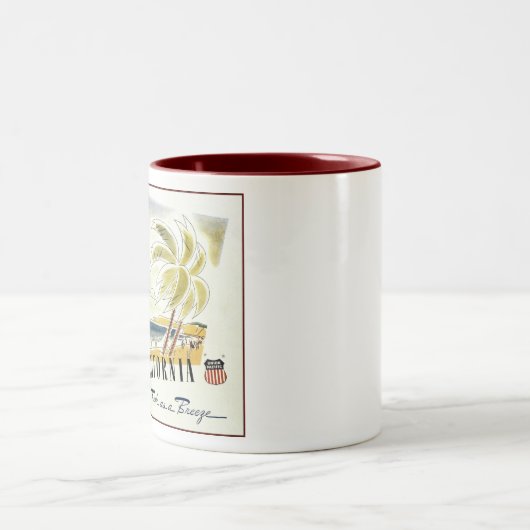 KALIFORNIEN ZWEIFARBIGE TASSE (Mittel)