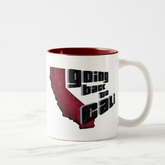 Kalifornien Zweifarbige Tasse