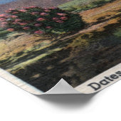 KalifornienDaten wachsen in Coachella Poster (Ecke)