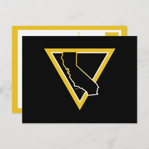 Kaliforniendreieck Postkarte