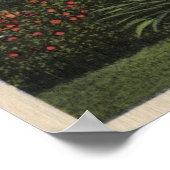 KalifornienJahrhunderte Pflanze in Bloom Poster (Ecke)