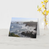 Kalifornienküstenmorgen Karte (Gelbe Blume)