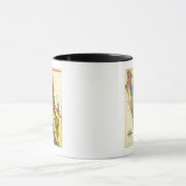 KalifornienPanoramakarte Tasse (Zentrum)