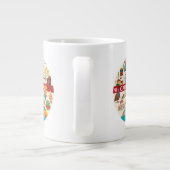 Kalifornienreisen Jumbo-Tasse (Rückseite)