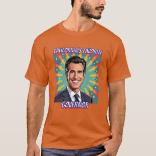 Kaliforniens Lieblingsgouverneur Gavin Newsom T-Shirt