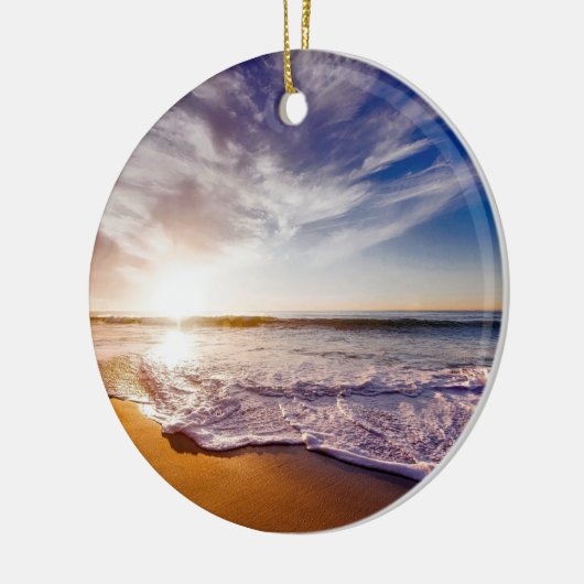 Kaliforniens Sonnenuntergang... schön Keramik Ornament (Links)