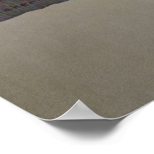 Kaliforniens Urlaubsland Poster (Ecke)