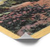 KalifornienScenic Desert View Poster (Ecke)