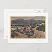 KalifornienScenic Desert View Postkarte (Vorne/Hinten)