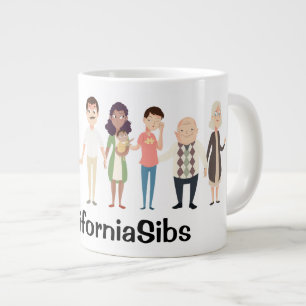 KalifornienSibs-Jumbo-Tasse Jumbo-Tasse