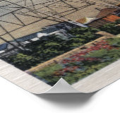 KalifornienSicht auf Ölquellen Poster (Ecke)