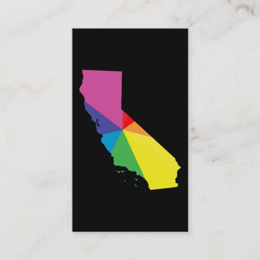 Kalifornienstolz Visitenkarte (Vorderseite)