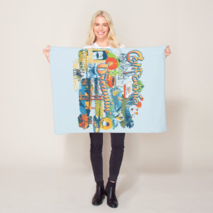 Kalifornienträumen Fleecedecke