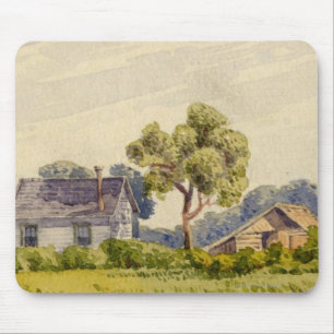 Kalifornische Farm bei Stockton Mousepad