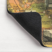 Kalifornische Karte Mousepad (Ecke)