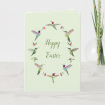 Kalifornische Kolibris Frohe Ostern