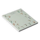 Kalifornische Kolibris Notizblock (angewinkelt)