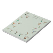 Kalifornische Kolibris Notizblock (Rotiert)
