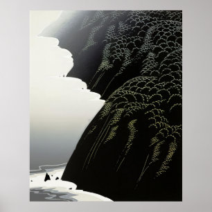 Kalifornische Küste - 1975; Vereinigte Staaten Ey Poster