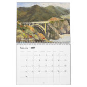 Kalifornische Küste 2023 - Kalender (Feb 2027)