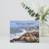 Kalifornische Küste im Pazifikraum Postkarte (Stehend Vorderseite)