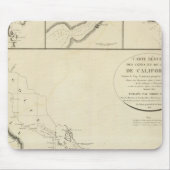 kalifornische Küsten Mousepad (Vorne)