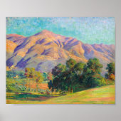 Kalifornische Landschaft | Arthur Merton Hazard Poster (Vorne)