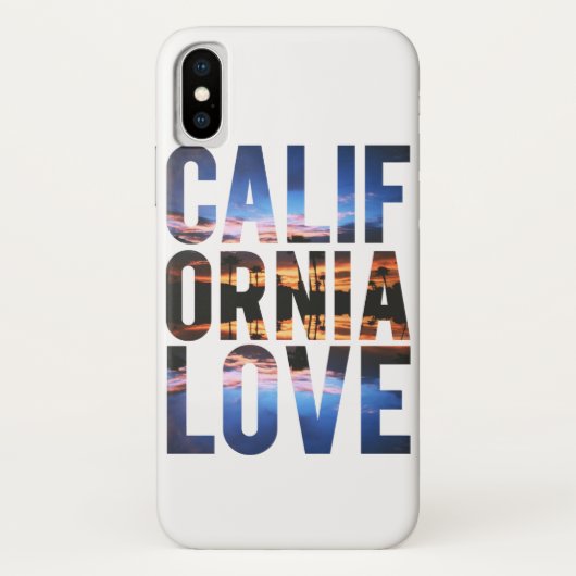 Kalifornische Liebe Case-Mate iPhone Hülle (Rückseite)