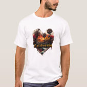 Kalifornische Liebe T-Shirt (Vorderseite)