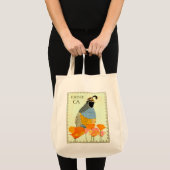 Kalifornische Poppy-Tote-Tasche Tragetasche (Vorderseite (Produkt))