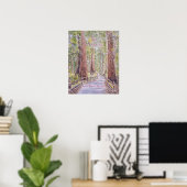 Kalifornische Redwoods Poster (Heimbüro)