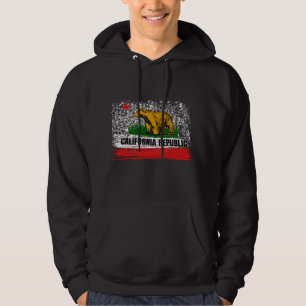 Kalifornische Republik Cali Flag Socal Norcal Cenc Hoodie