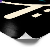 Kalifornische Republik Cali Flag Socal Norcal Cenc Poster (Ecke)