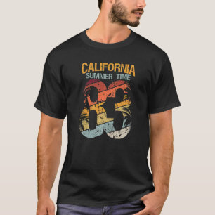 Kalifornische Sommerzeit 83 Strand Santa Cruz Surf T-Shirt