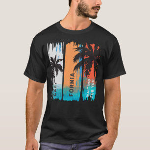 Kalifornische Strandatmosphäre T-Shirt
