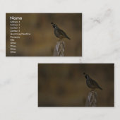 Kalifornische Wachtürme Visitenkarte (Vorne/Hinten)