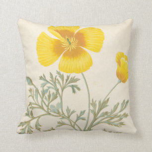 Kalifornischer Eschscholtzia Kissen