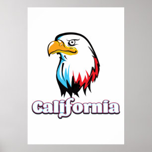 Kalifornischer Goldadler Poster