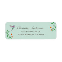 Kalifornischer Kolibri-Adresse