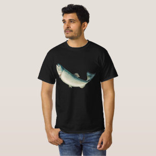Kalifornischer Lachs von S.A. Kilbourne, Vintage F T-Shirt